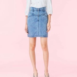 La Vie Rebecca Taylor Denim Skirt, size 26
